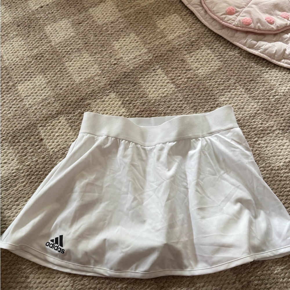 Adidas White Tennis Skirt